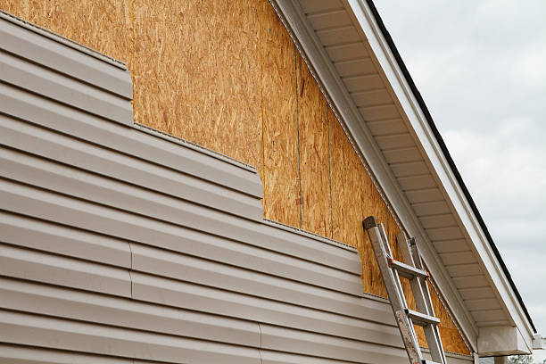 Professional Siding technician working in Lockbourne, OH